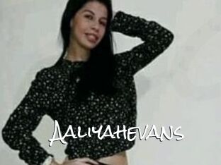 Aaliyahevans