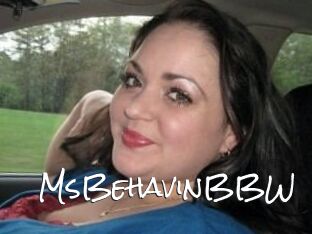MsBehavinBBW