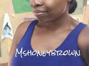 Mshoneybrown
