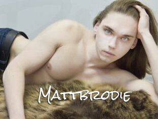 Mattbrodie