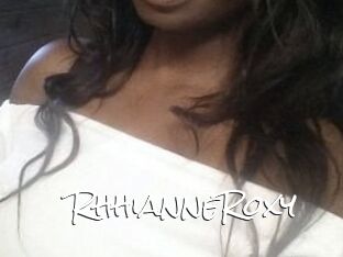 RhhianneRoxy Blow Cum