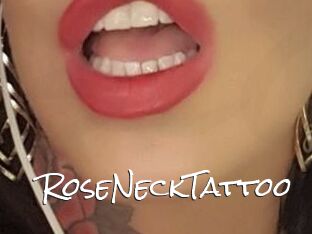 RoseNeckTattoo